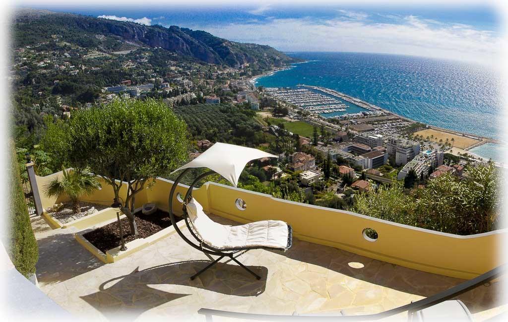 Les Citronniers D'Azur Villa Menton Rum bild